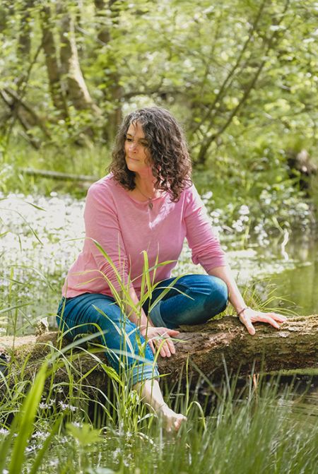 Aglaia Meditation in der Natur