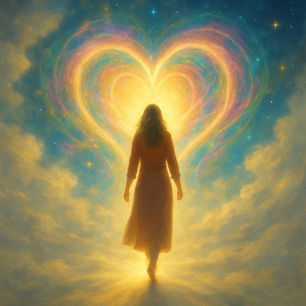 Herzraum-Meditation zur Verbindung mit geliebten Verstorbenen auf Seelenebene